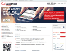 Tablet Screenshot of dm.pekao.com.pl